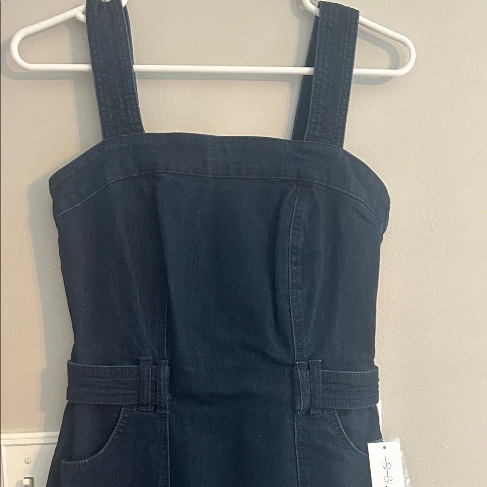 Jessica Simpson Dark Blue Denim Dress - Picture 4 of 7